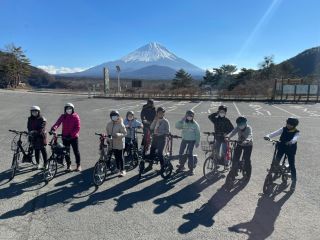 サイクリング中の風景