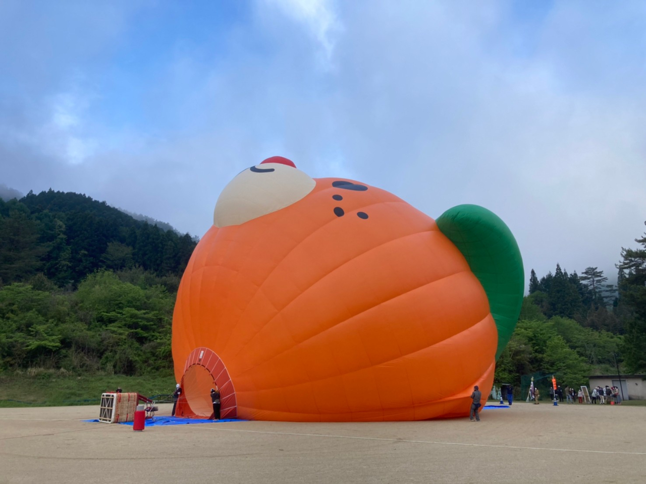 2026年【四国初】一生に一度は乗ってみたい！！＼みきゃん型の気球搭乗
