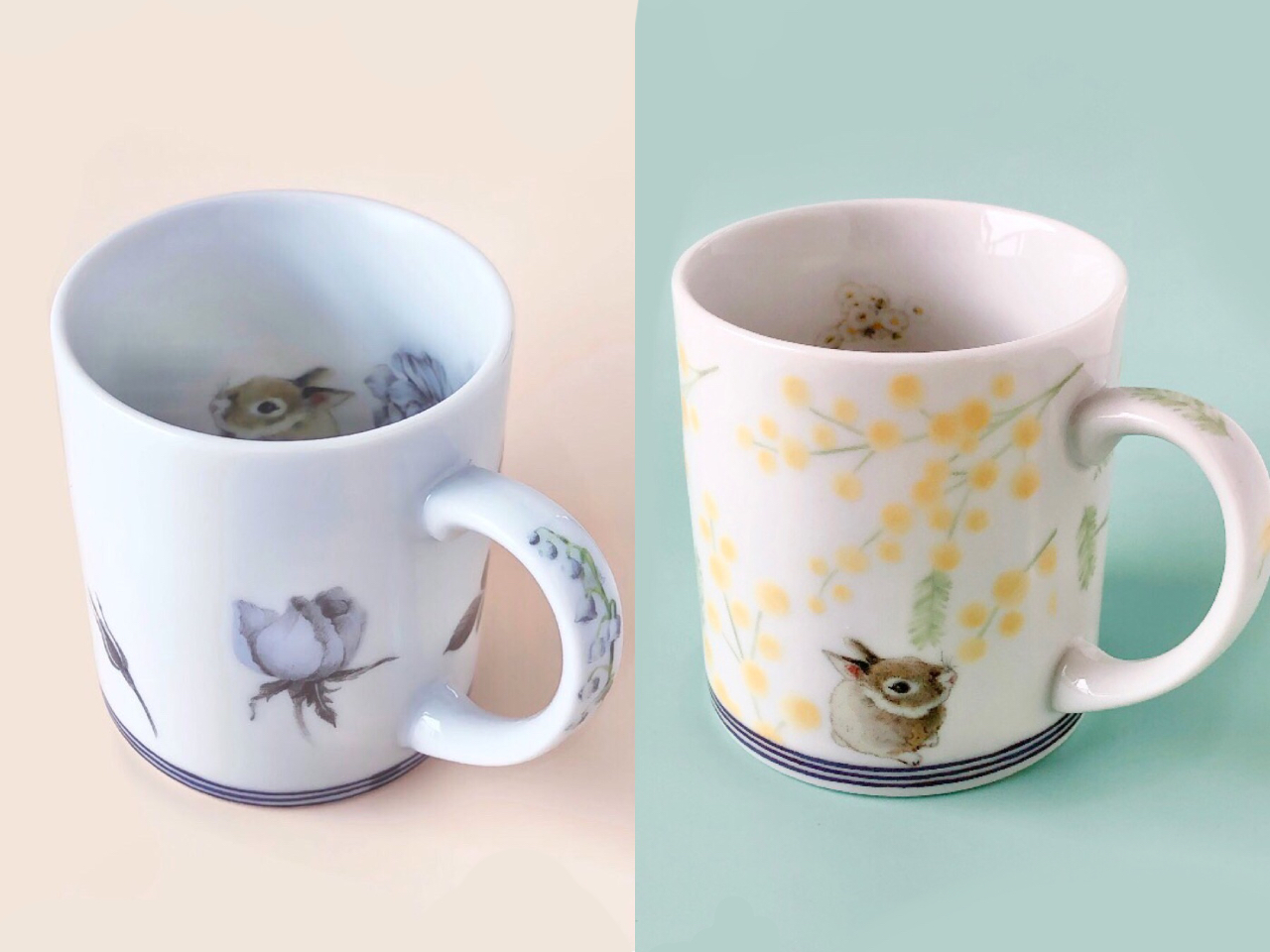 【ポーセラーツ体験レッスン】親子でお越しくださいました!下のラインをお揃いにされています。