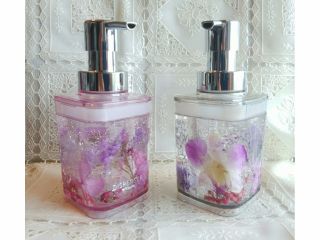 泡ディスペンサーでの作品例