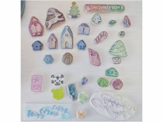 *-ita*の小屋 消しゴムハンコづくり体験*