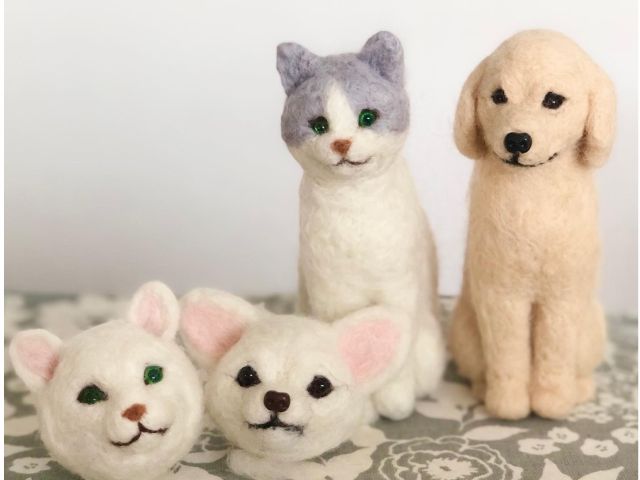 東京 調布 基礎から学べる リアル羊毛フェルト動物制作 女性にオススメ 岡島なつみ 羊毛フェルト仙川教室 じゃらん遊び体験 東京 調布 基礎から学べる リアル羊毛フェルト動物制作 女性にオススメ 岡島なつみ 羊毛フェルト仙川教室 じゃらん遊び体験
