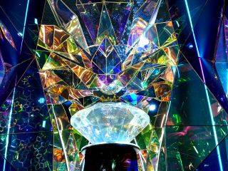 【新エリア】『JAPANESE AQUARIUM DISCO』 世界初のダイヤモンドカット水槽で煌びやかで高級感のあるディスコを演出