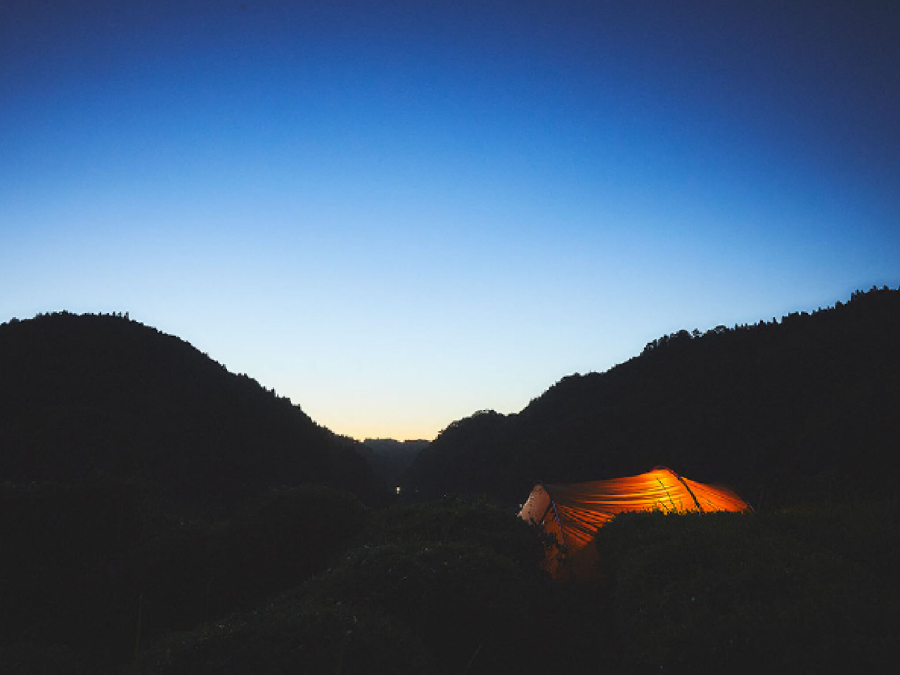 ホタルの里小塩 空中庭園キャンプ