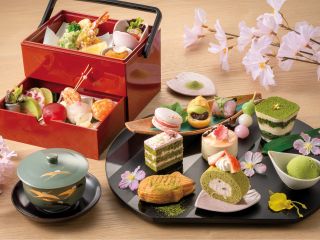 春らしい和のアフタヌーンティーをお楽しみください!