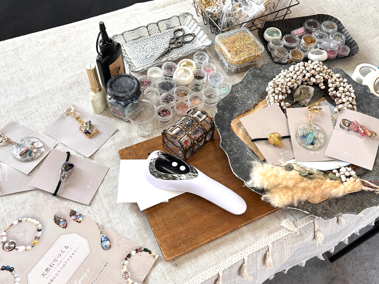 アクセサリー作家体験!