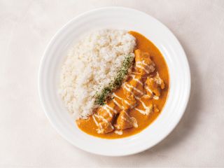 【6月〜8月限定】茨城県産つくば鶏のボナペティ・バターチキンカレー(追加料金なし)