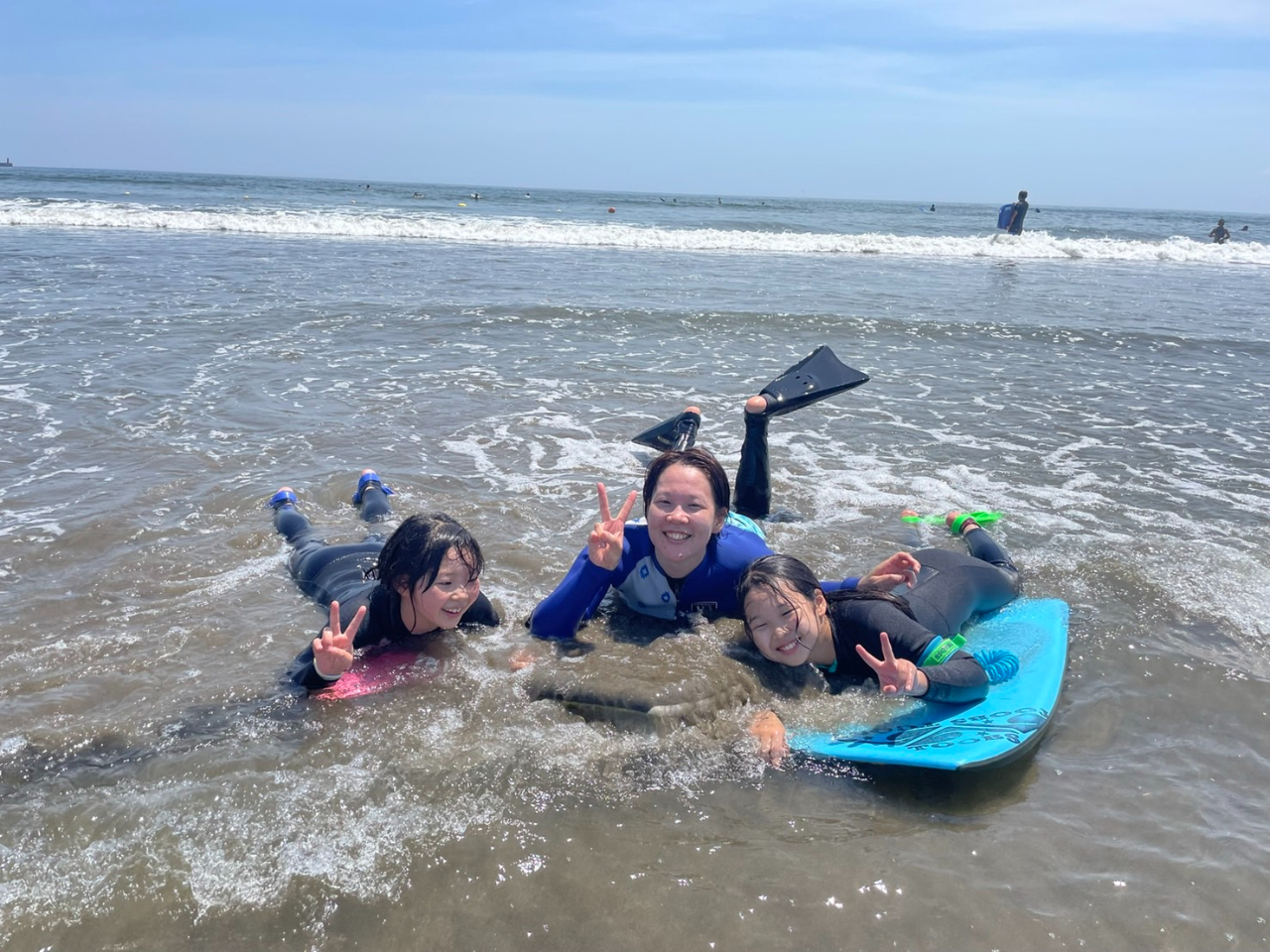 ◇茨城・大洗サンビーチ◇AYAMIプロに教わるボディボード体験レッスン