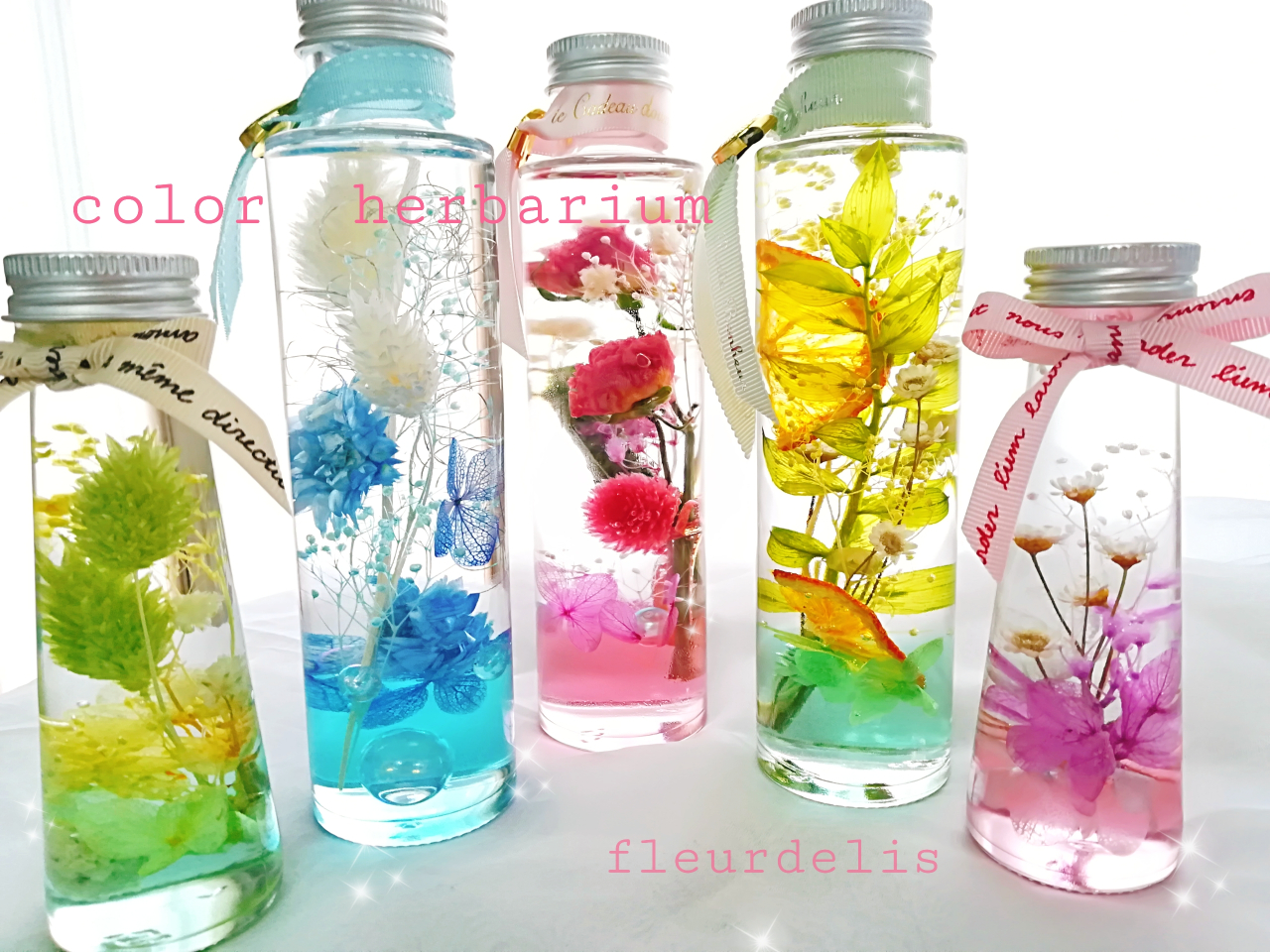 《千葉・松戸》きらめくハーバリウムレッスン★人気のハーバリウム制作♪女性にオスス...