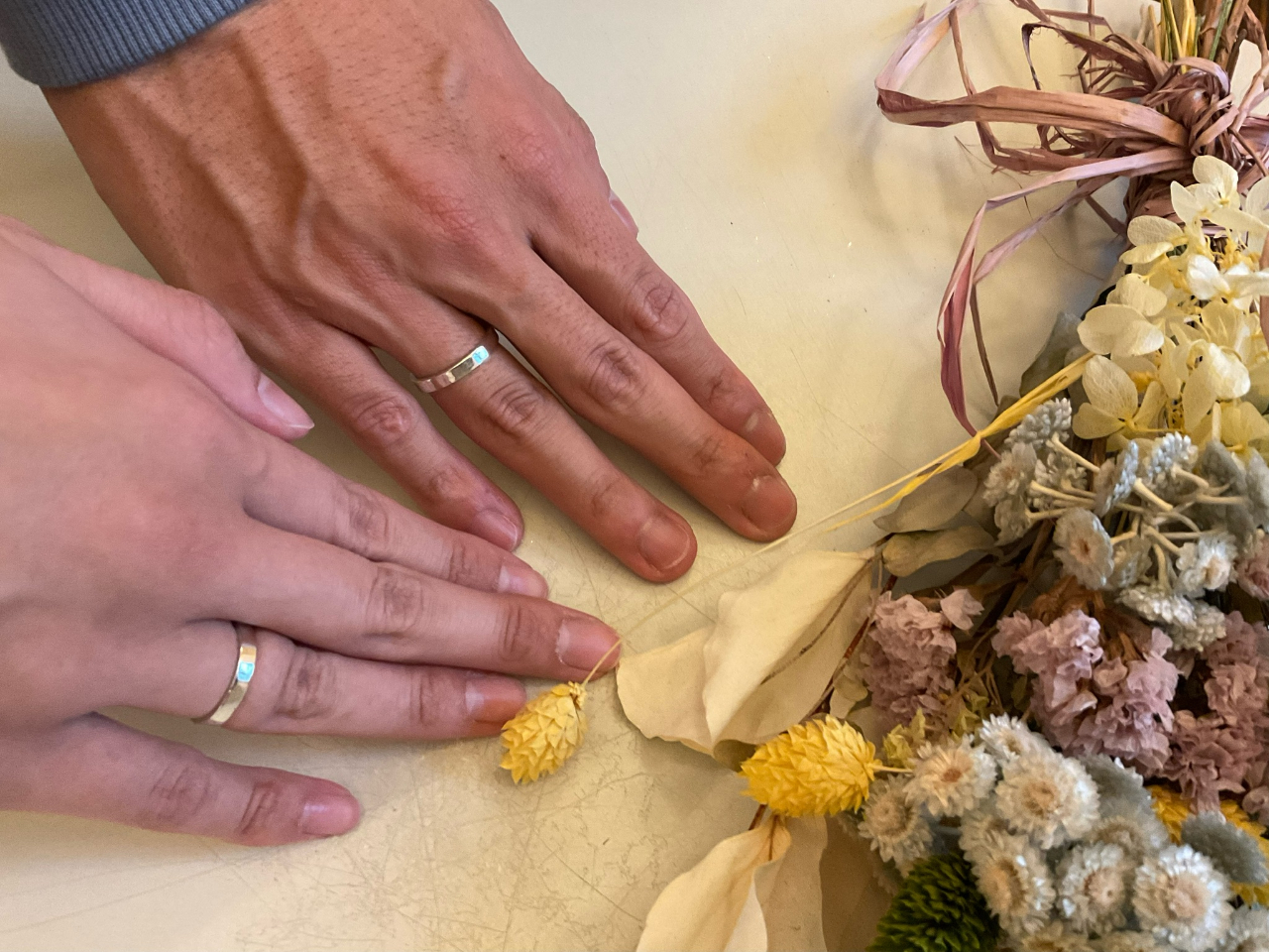 世界に一つだけの結婚指輪をお二人で手作りしませんか♪