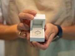 手作り婚約指輪\75.000〜