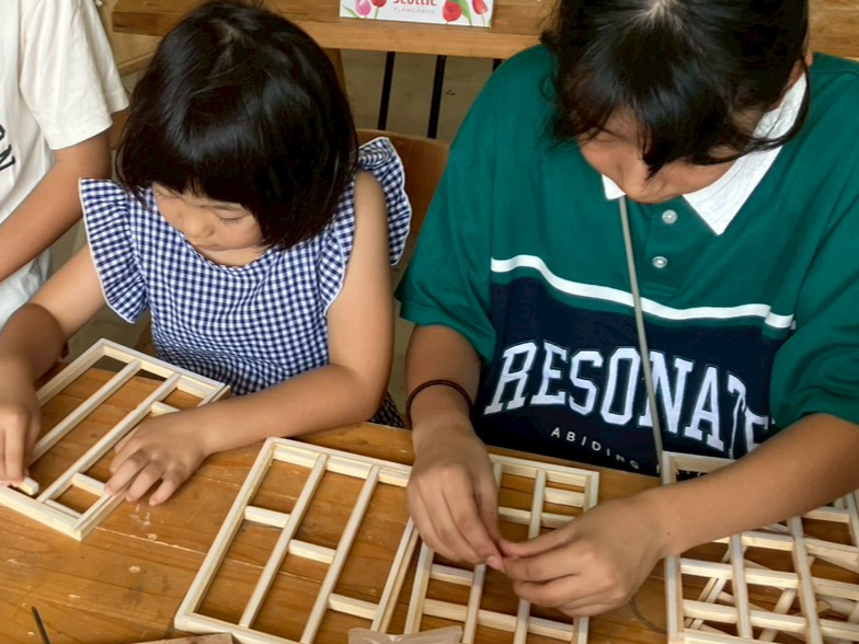 ���D���Ȃ悤�ɖؘg��g�ݗ��ĂĂ��������ˁ�