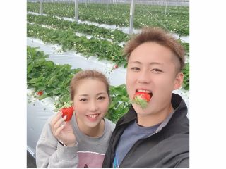 New 福岡市南区 いちご狩り 60分 かおり野 食べ放題 広い通路 高設栽培でお子様から大人の方まで ファミリー カップル 中村農園 じゃらん遊び体験