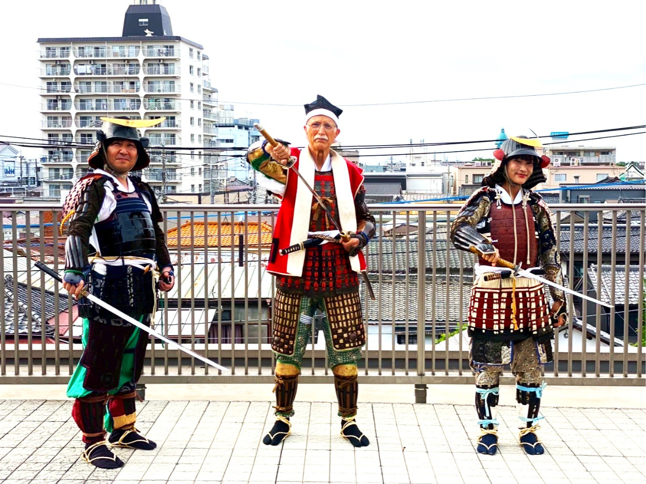 ホテルHatago COEODYAのテラスで写真撮影!