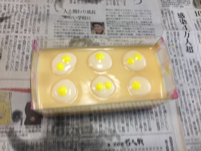 卵の石けん