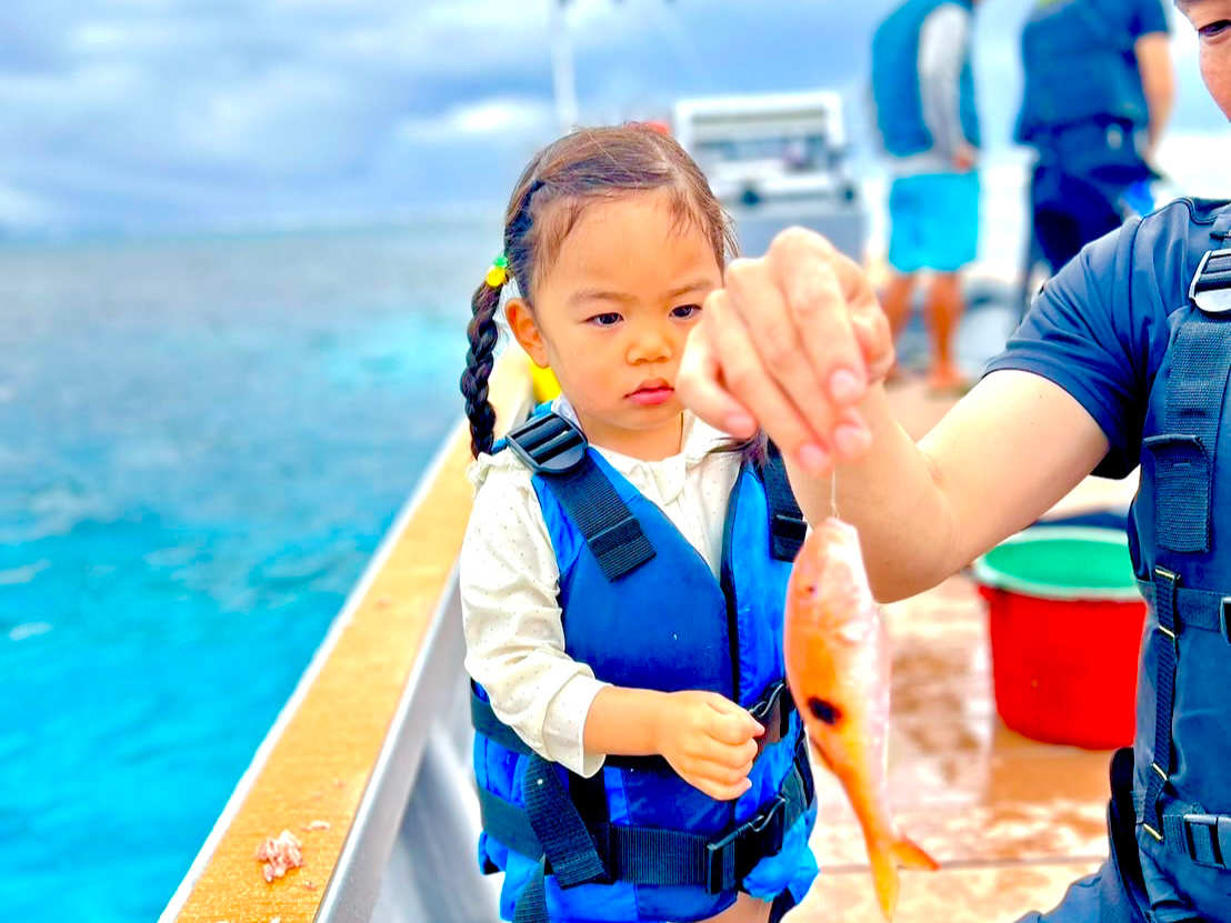 オジサン釣れました