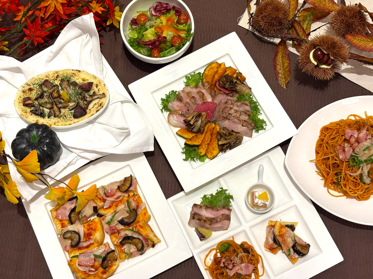 秋の味覚&昭和レトロ ウィークデーランチブッフェ<イメージ>