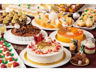 クリスマス仕様のかわいいスイーツメニューが勢揃い!