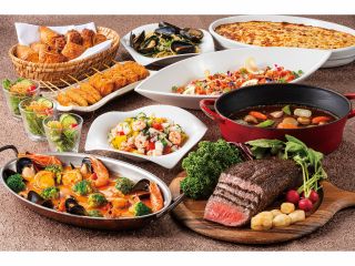 お食事メニューやデザートなど豊富なラインナップでご用意しております!