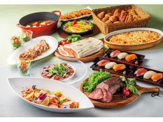 お食事メニューやデザートなど豊富なラインナップでご用意しております!