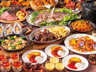 お食事メニューやデザートなど豊富なラインナップでご用意しております!