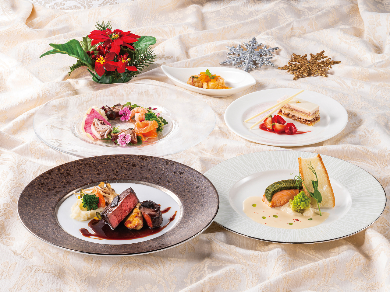 �����t�h�����N�t����Chef's cuisine course ~Noel~ �T�[����&���Y���yW���C���z ����������R�[�X�y11/2(��)�`12/25(��) �z�J�b�v���E�t�@�~���[�ɐl�C�I