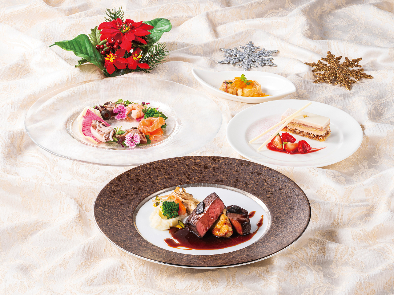 �����t�h�����N�t����Chef's cuisine course ~Noel~ ���Y�������v�ƃt�H�A�O���̃��b�V�[�j�� ����������R�[�X�y11/2(��)�`12/25(��) �z�J�b�v���E�t�@�~���[�ɐl�C�I