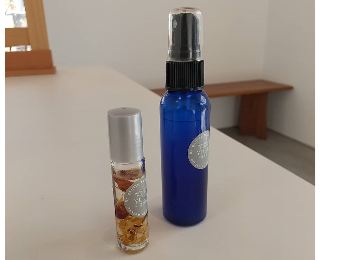 アロマスプレーとネイルオイル