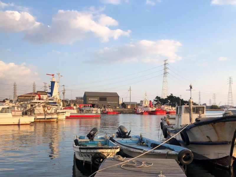 飾磨港