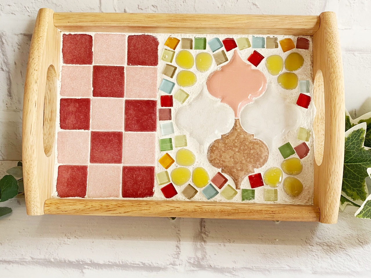 タイルトレー作り】あなただけのカラフルでかわいいトレーを作ってみ