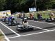 レーシングカート公式戦も開催される本格サーキットで、カートレース対決!
