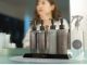 スキンケア用品やドライヤー・ヘアアイロンまで完備のパウダールーム