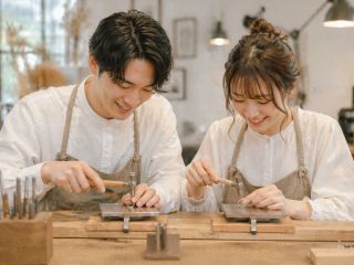 ふたりで作る時間そのものが、一生の思い出になる手作り体験 本格的な手作りリングがお作りいただけます。