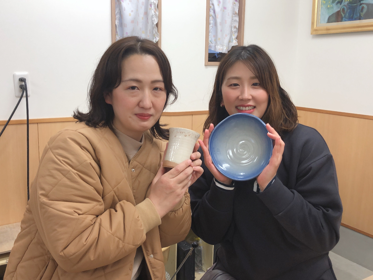 世界に一つの器が焼き上がりました^ - ^