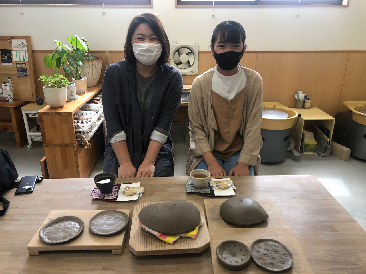 仲良し親子様^ - ^ご卒業記念にいらっしゃいました。良い思い出の作品になってくださるといいな(o^^o)