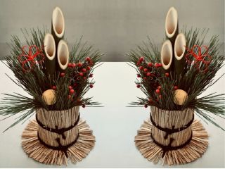 イメージですがほぼ同型の門松になります