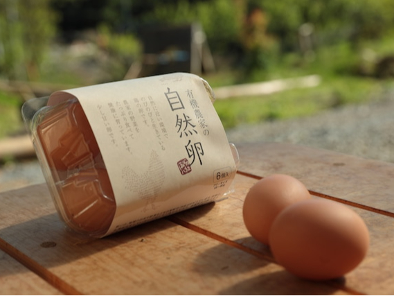 平飼い養鶏を行ってます。お米や野菜をたっぷり食べた鶏たちの卵は私たちを元気にしてくれます。そして、鶏たちの糞は、堆肥となり畑の栄養となります。