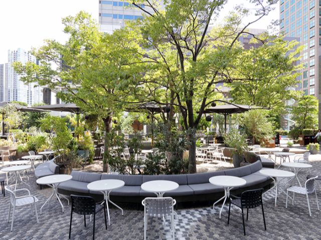 春の季節がやってきました!開放的な緑の多い落ち着いたテラスでBBQをお楽しみいただけます!子供連れの方にもおすすめです☆