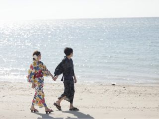 浴衣を着てお出かけしましょう♪