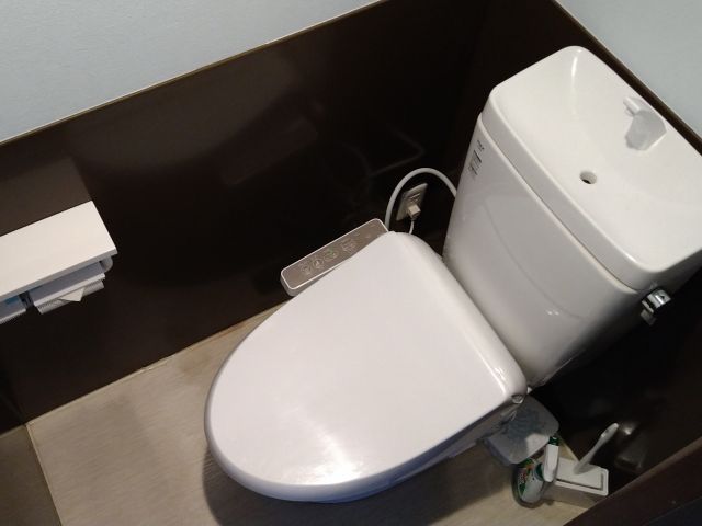お客様専用トイレ完備