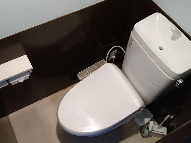 お客様専用トイレ完備
