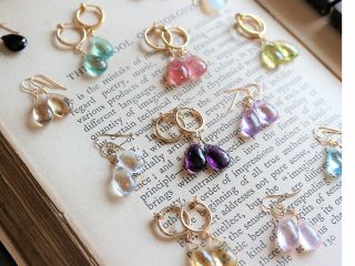 金属アレルギーがあっても比較的症状の出にくい14kgf素材を使って、柔らかなゴールドの輝きが楽しめるあなただけの一粒Jewelryが作れます。