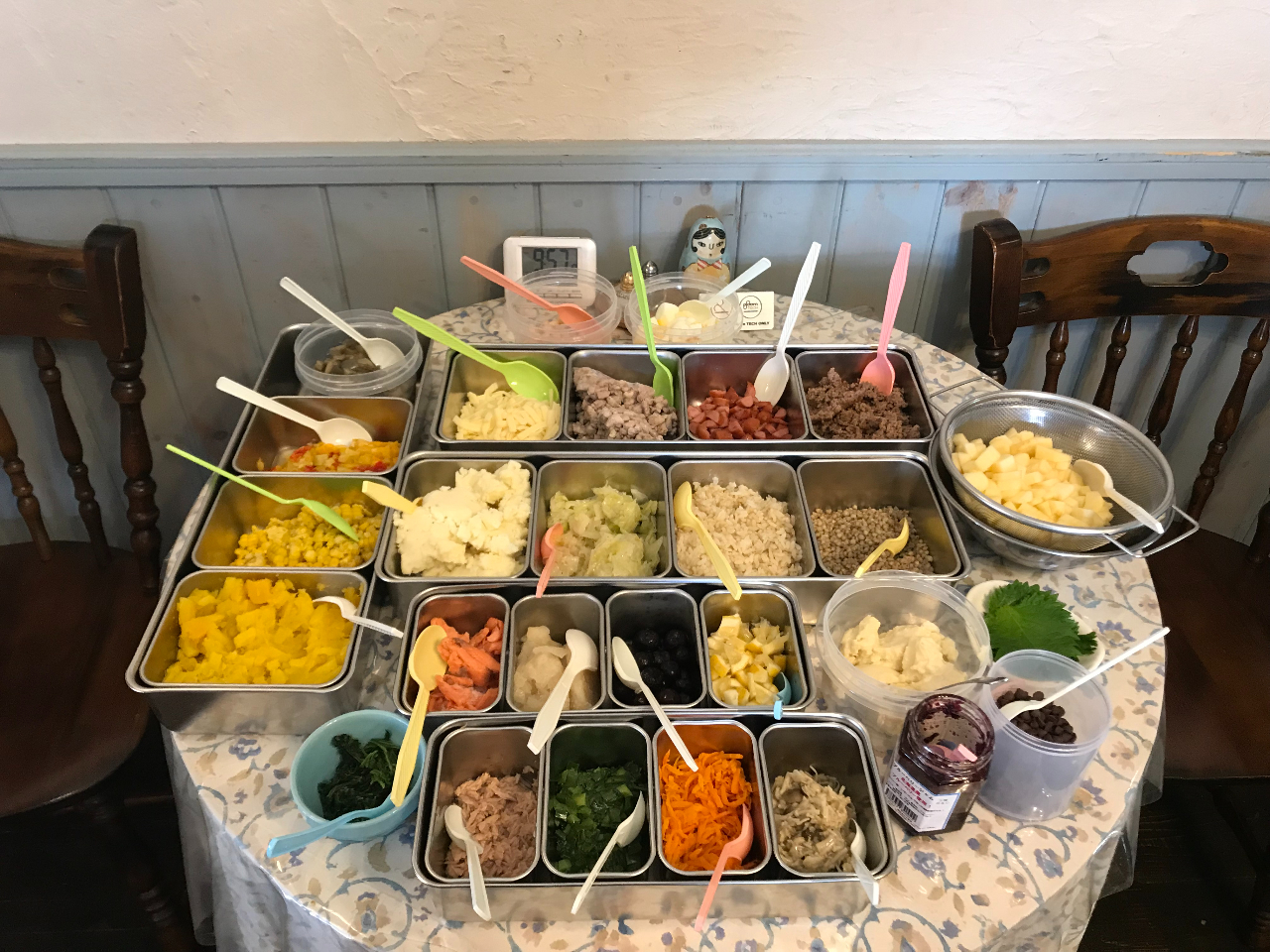 カラフルな具材