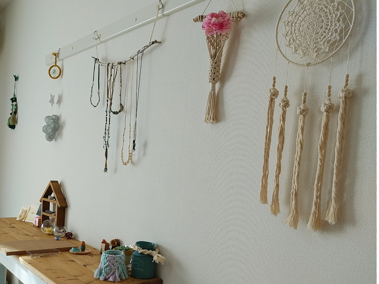 結んで作る楽しみを体験できます!!