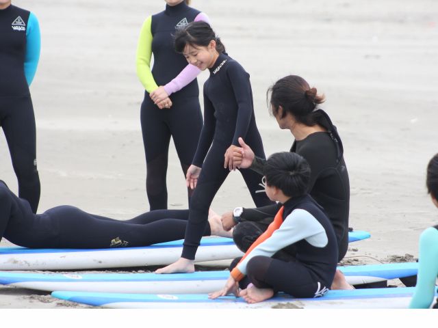 まずは陸上でトレーニング!