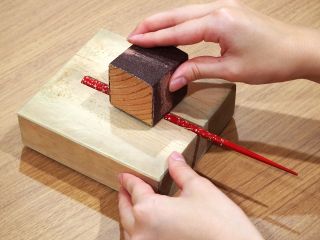 こどもから大人まで、気軽に「研ぎ出し」を体験できます!