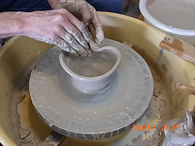 オット!危ない! アララ。。。  力の入れ方のバランスが崩れると失敗します