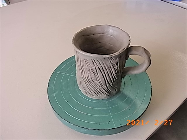 取っ手を付けて完成です(^o^)/