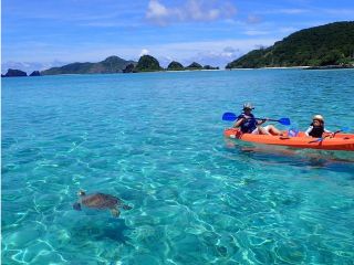 カヤック・無人島探検・シュノーケリングを一度に楽しめる!
