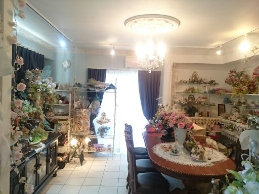 おけいこサロンの様子です。玄関から靴のままサロンに入れます。